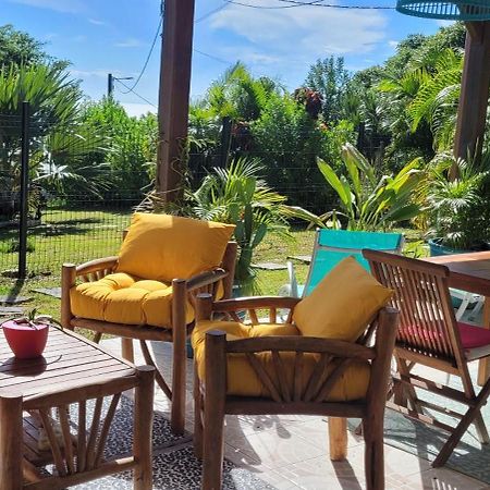 Bel appartement privé, magnifique vue sur la mer des Caraibes et jardin clos, WiFi, à 2mn de la plage Sainte-Luce Exterior foto