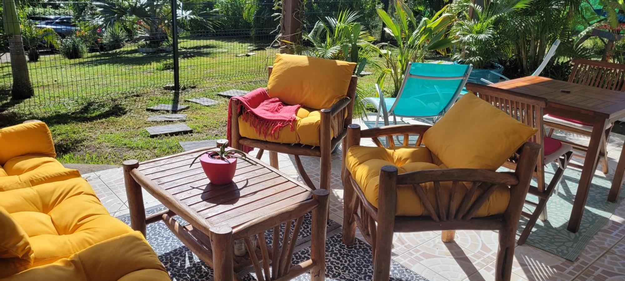 Bel appartement privé, magnifique vue sur la mer des Caraibes et jardin clos, WiFi, à 2mn de la plage Sainte-Luce Exterior foto